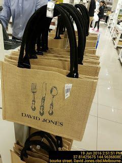 david jones shopping bag.